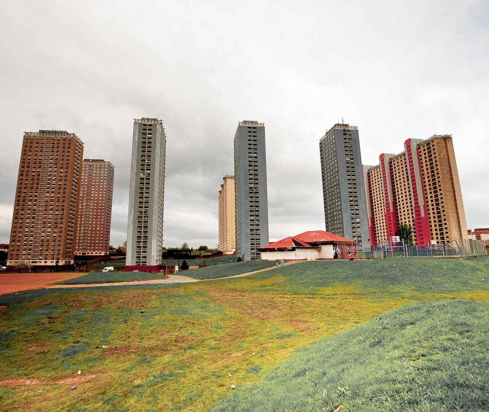 Red road flats