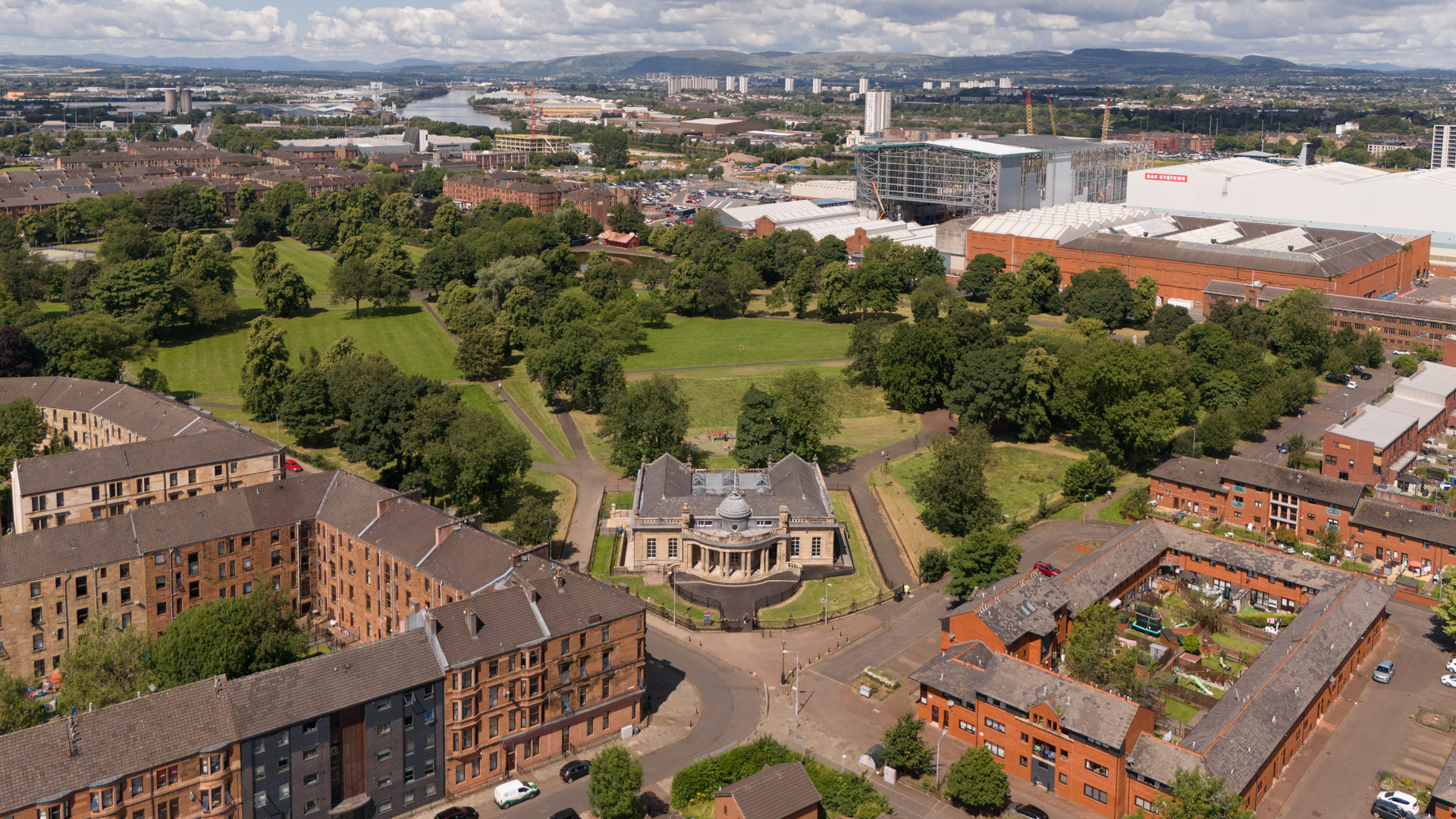 Tom Manley Govan Elder Park Library Glasgow