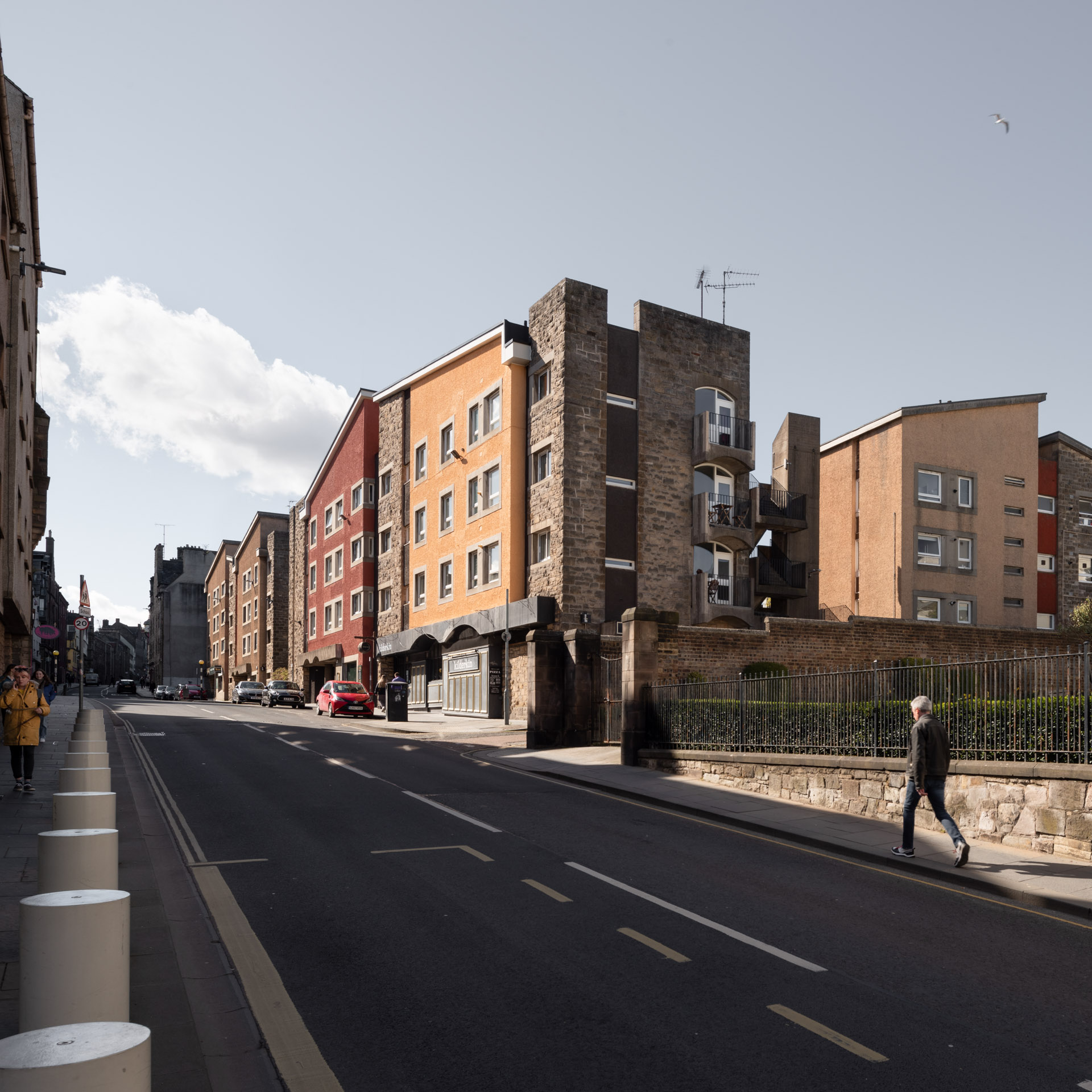 Canongate housing, edinburgh retrofit john gilbert architects