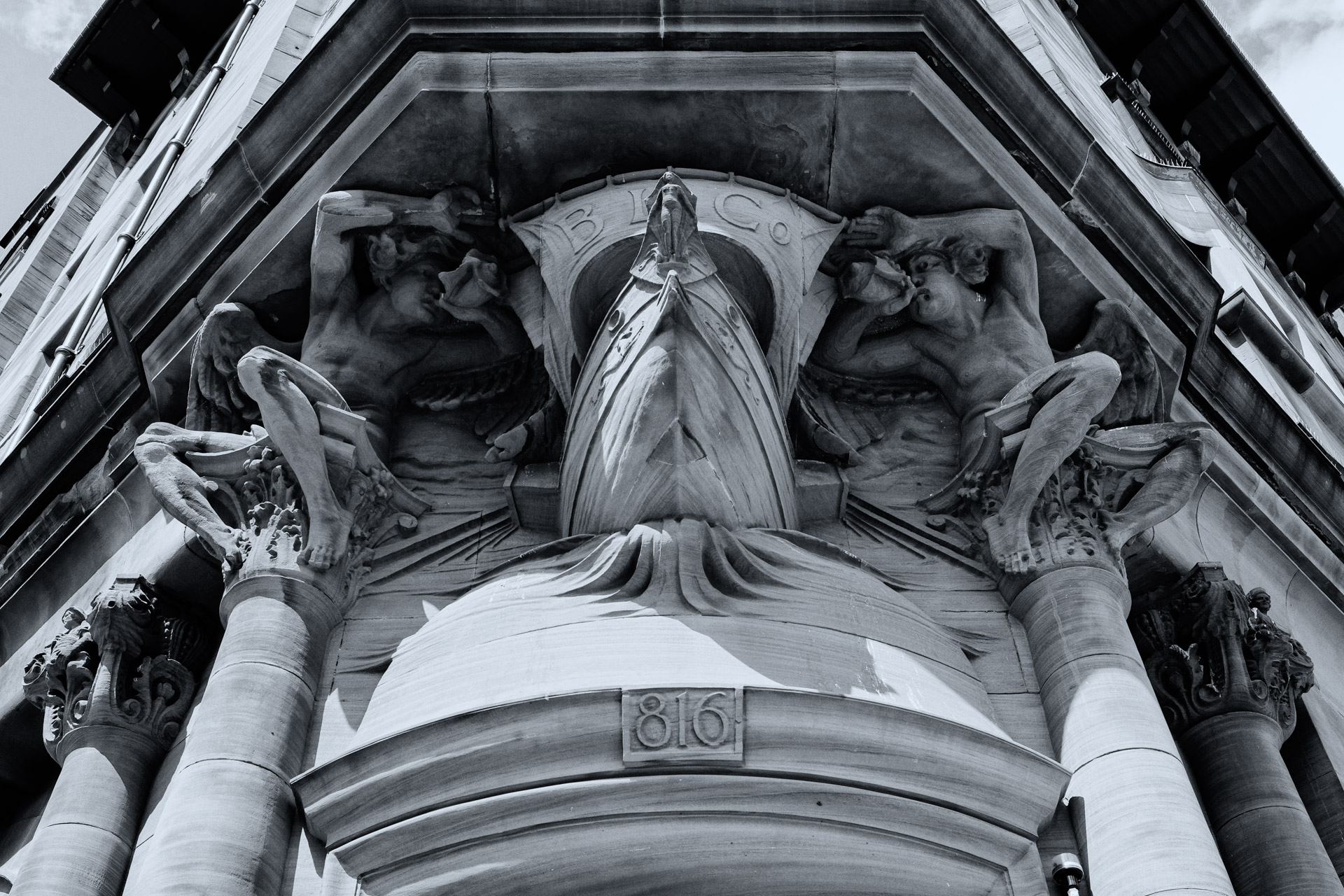 Govan, stonework detail