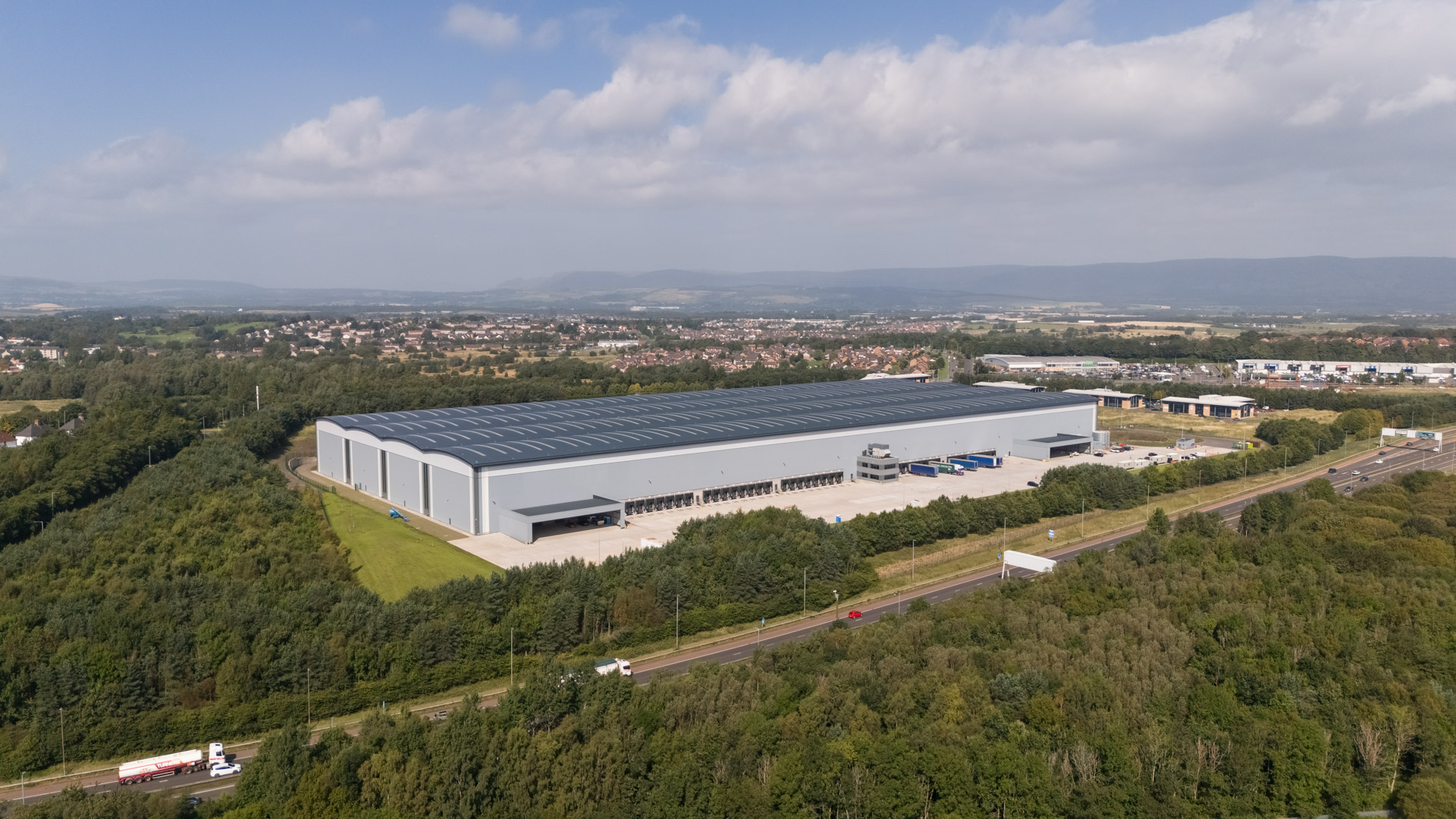 Harper Collins Glasgow, distribution center.