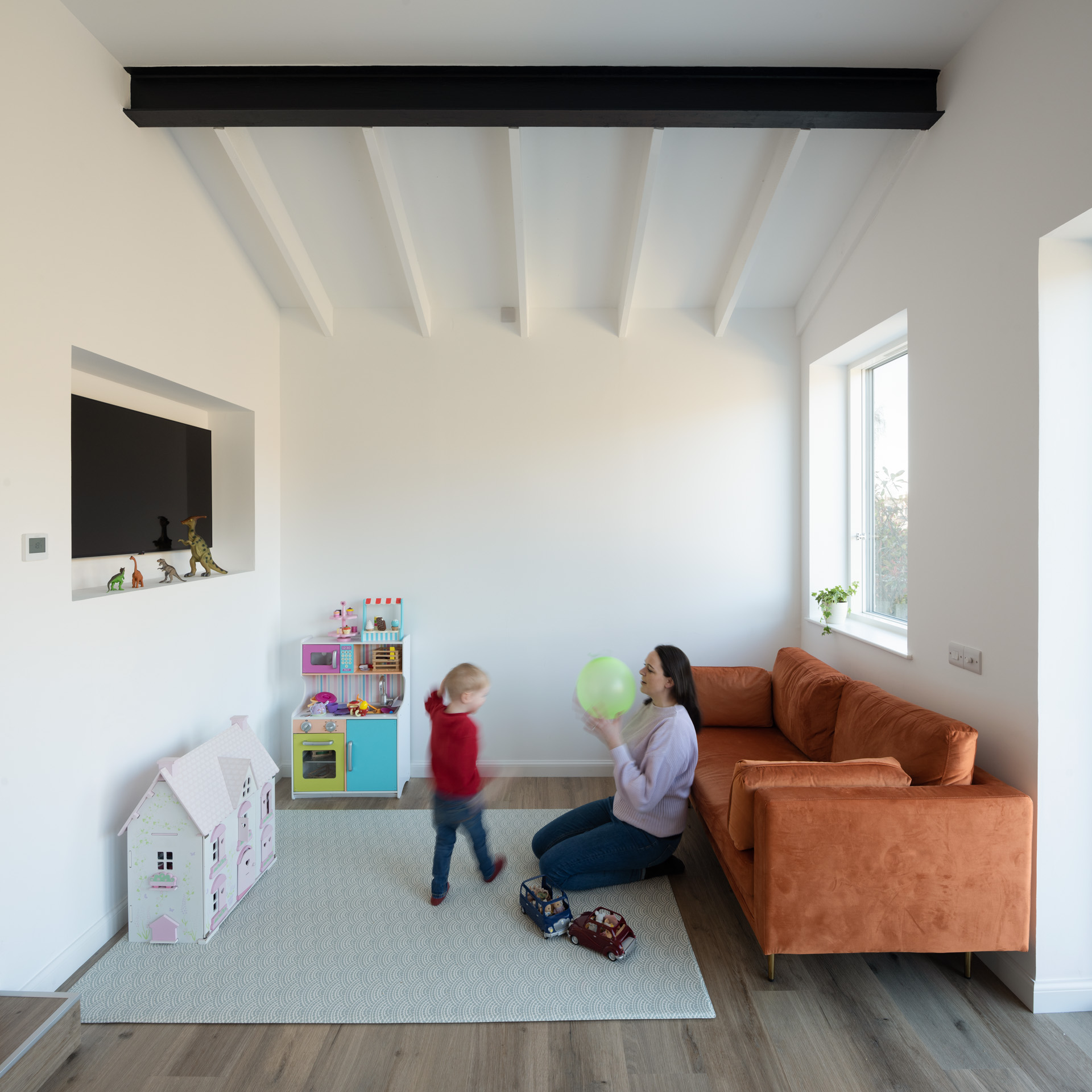 House extension, living space, edinburgh, Neil Middleton Architect